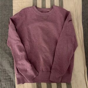 Uniqlo Purple Crewneck Sweater